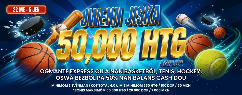 GWO LIG BONIS: JISKA 50% CASH SOU GEN W YO!