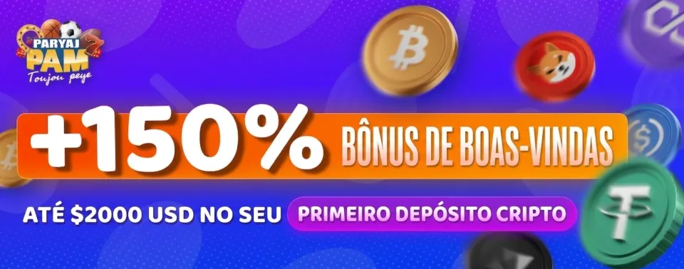 Resgate até US$ 2.000 em dinheiro real no seu primeiro depósito com cripto!